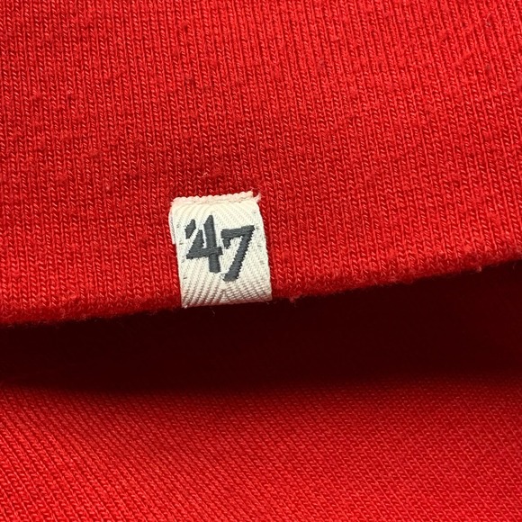 47 Brand Long Sleeve Full Zip Houston Texans NFL Jacket Red/Navy XL - Picture 4 of 8